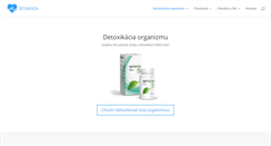 Desktop Screenshot of detoxikacia.sk